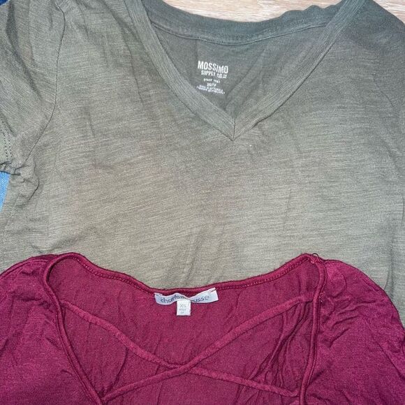 7 Pc. Bundle, American Eagle, A+F, NOBO, Olivia Rae, Mossimo, Charlotte Russe XS - Picture 6 of 8